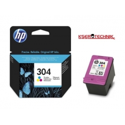 Tusz HP 304 COLOR do drukarek HP DeskJet 3720 3730 3732 (N9K05AE)